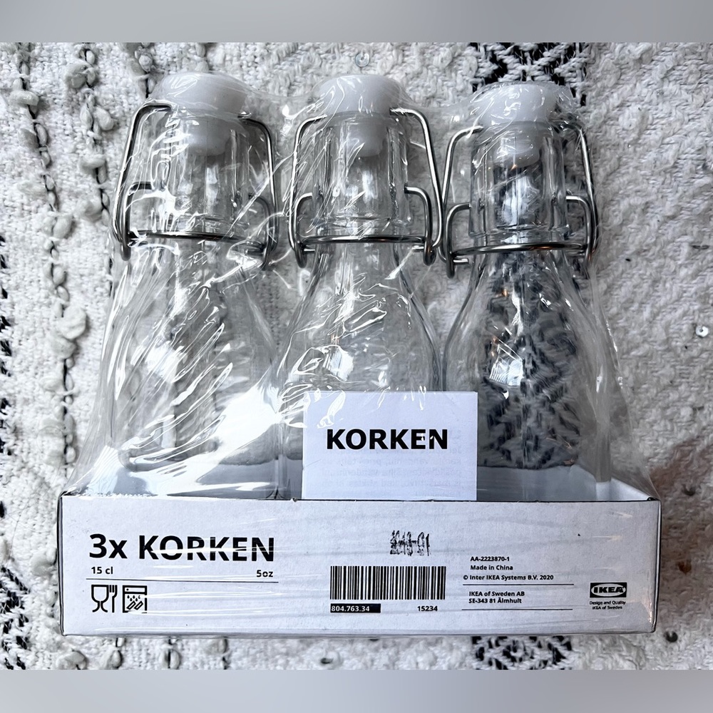 Korken Glass Bottle Set